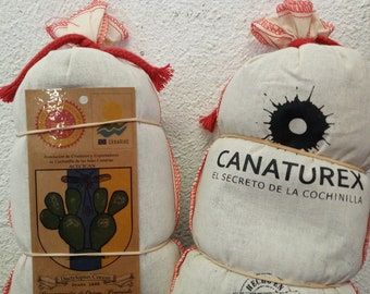 COLORANTE DE COCHINILLA - Tinte rojo natural / cultivado con principios orgánicos