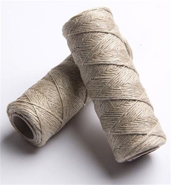 HILO de cáñamo 0.8 mm fuerte y robusto hilo o - Etsy