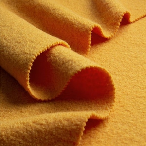 SUNFLOWER Italian Wool Walk – 100% Felted Wool Fabric | Mulesing-Free | 130–150cm (WHILE STOCKS last)