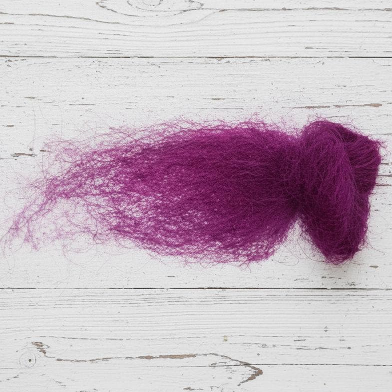 PLUSHCEWT Lot de 25 couleurs de laine à feutrer, 75 g, en laine de conte de fées, en laine de mouton pour feutrage humide et à sec, laine mérinos de qualité supérieure