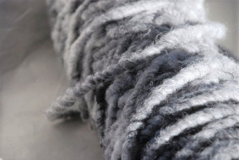DARK GREY BULK Carpet Yarn Undyed Woolen Rope Suitable for Etsy