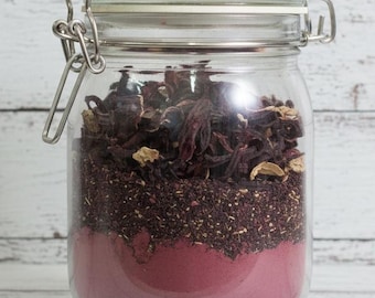 ORGANIC HIBISCUS DYE | Pink, Purple & Green Colours