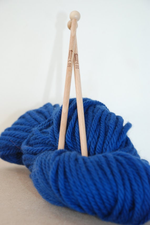 Wooden Knitting Needles for Children (Size 10)