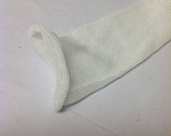 PUPPENHERSTELLUNG - Baumwollschlauchbandage zur Herstellung von Puppenköpfen ~ erhältlich in verschiedenen Größen, gestrickter Schlauch, glatter Schlauch, Baumwollschlauch