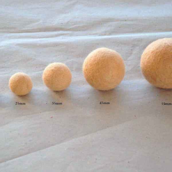 DOLL MAKING - Felt ball - suitable for making doll heads