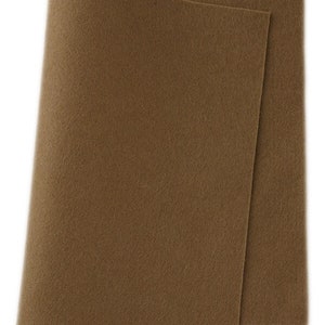 FELT 100% Wool ~ GREY BROWN ~ 1-1.2mm thick ~ Colour 614 ~ available in several sizes, felt fabric, clothing, crafting felt, craft felt