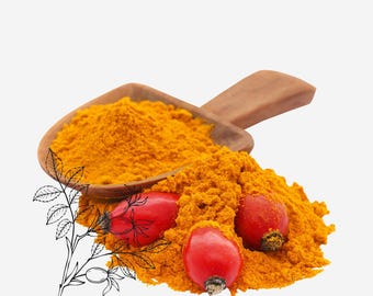 ORGANIC ROSEHIP SHEELS Dye for Wool & Silk – Natural Yellow, Orange Colour