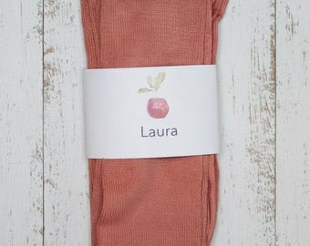 CALCETINES DE ALGODÓN ORGÁNICO - Laura / Teñidos naturalmente / 100% algodón, hipoalergénicos y veganos