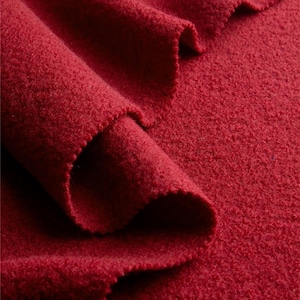 CRANBERRY Italian Wool Walk – 100% Felted Wool Fabric | Mulesing-Free | 130–150cm (WHILE STOCKS last)