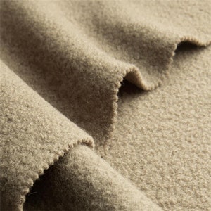 DESERT Felted Wool Walk Fabric Wool Walk Fabric Designed for Coats ...