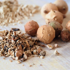 OAK GALL MORDANT - Tannin for Cellulose Dyeing, Eco-friendly Fabric Mordant, Aleppo Oak Gall for Natural Dyeing, Plant dyeing