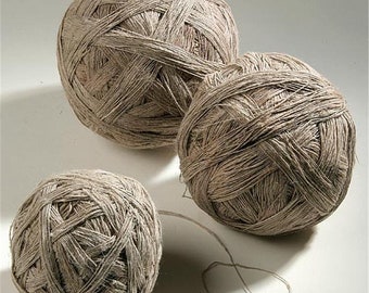 NETTLE YARN 100g in thin and medium weight ~ ethical  production - hand spun in Nepal, hand harvested in the Himalaya, supporting women