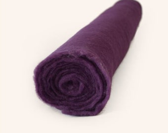 Discontinued MERINO PREFELT PURPLE 20mic  ~ available in different sizes