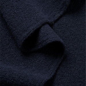 NIGHT Italian Wool Walk – 100% Felted Wool Fabric | Mulesing-Free | 130–150cm designed for coats, jackets, skirts, hats, dress, mittens
