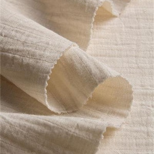ORGANIC COTTON DOUBLE layered Muslin ~ Natural organic Cotton Muslin untreated ~ For diapers, wraps, curtains, clothing, kitchen