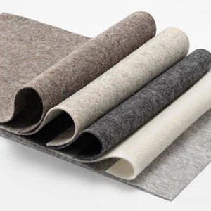 100% Wollfilz ~ KOLLEKTION aus sechs ungefärbten Farben ~ 1-1,2mm dick ~ in verschiedenen Größen erhältlich, Filzstoff, Bekleidung, Bastelfilz, Bastelfilz