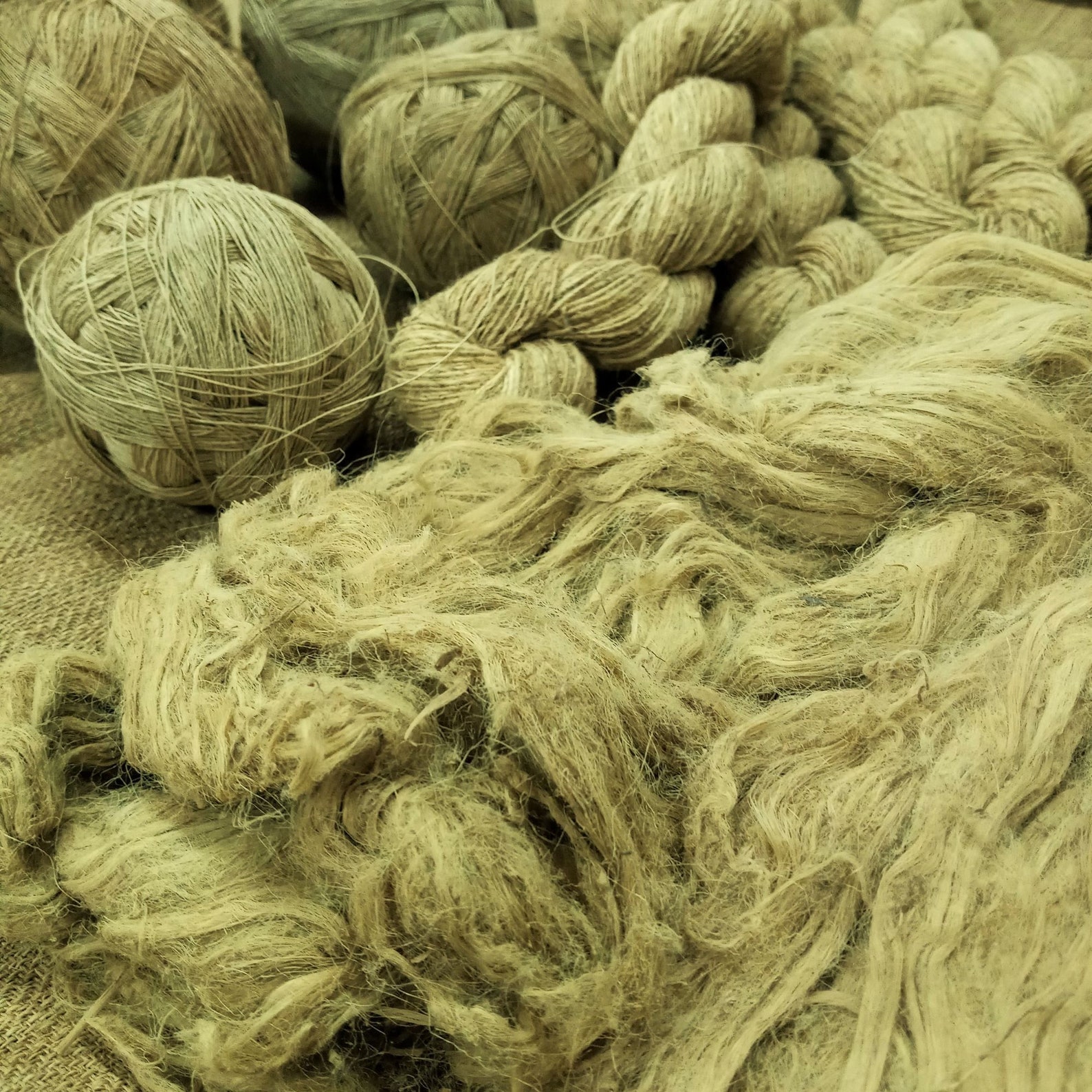 Nettle Fibre carded ready for spinning made from Himalayan Etsy
