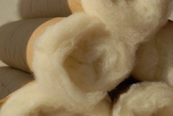 Stuffing Wool or Core Wool Perfect Wool for Needle Felting, Natural  Stuffing, Doll Making, Wool Fleece, Felt Making, Spinning Yarn 