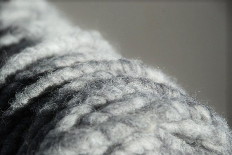 DARK GREY BULK Carpet Yarn Undyed Woolen Rope Suitable for Etsy