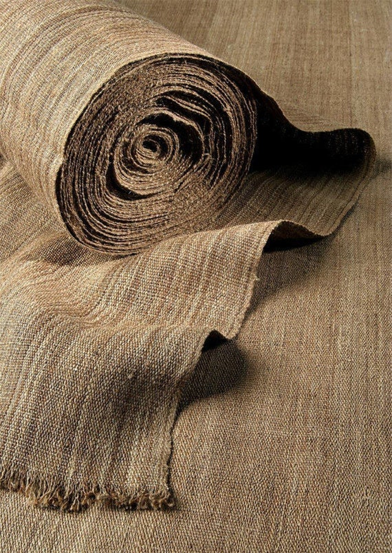 NETTLE FABRIC - FANEEL Eco-Friendly, Handwoven, Sustainable Textile for Clothing, Upholstery & Crafts