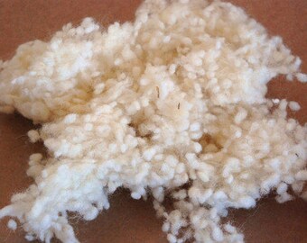 WOOL BALL STUFFING - untreated - great for stuffing teddies and dolls