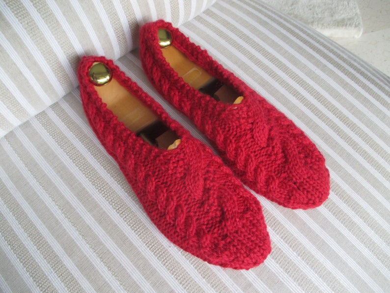 Chaussons adultes 40/42, laine, détente, lit, voyage, convalescence image 2