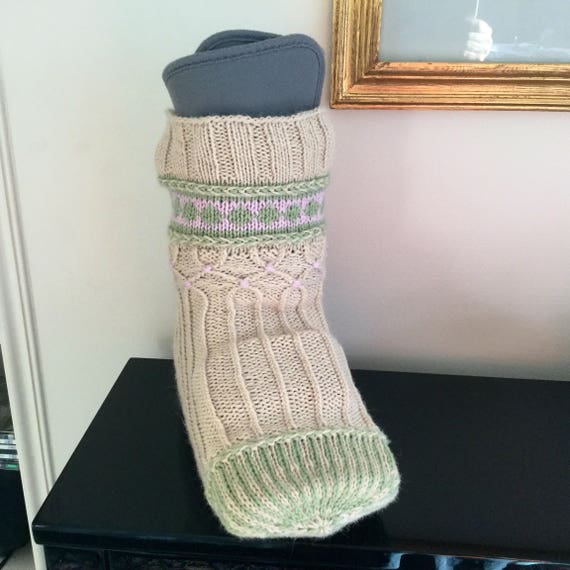 Chaussette pour plâtre grande chaussette couvre plâtre Etsy