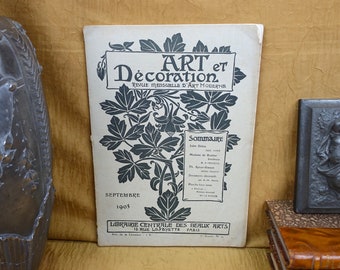 Art Nouveau Magazine: Art et Decoration, Sept 1903 - French Fashion & Design