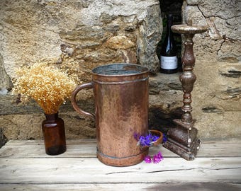 ヴィンテージフランス製銅製傘立て：手作りの杖ホルダー - Etsy 日本