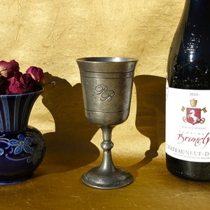 1930s drinking glasses Vintage 1930s Weston Cut Glass Water or Wine Goblets with Leaves & Flo –  edgebrookhouse main image 1
