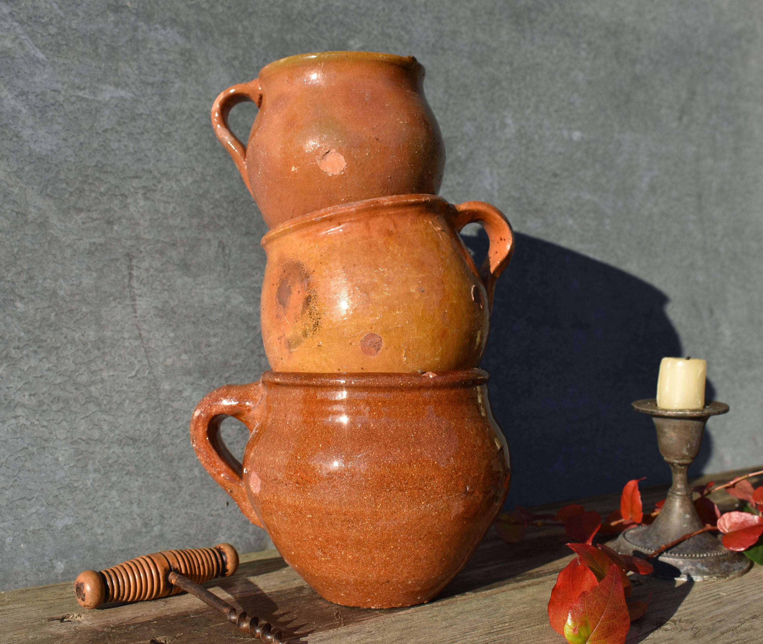pichets À Lait En Argile