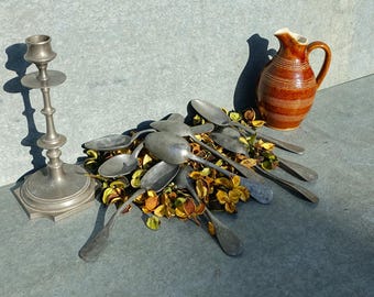 18～19世紀風フランス製ピュータースプーン - Etsy 日本