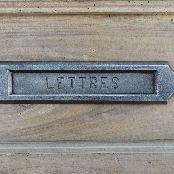 Cast Iron Letter Box Flap Etsy
