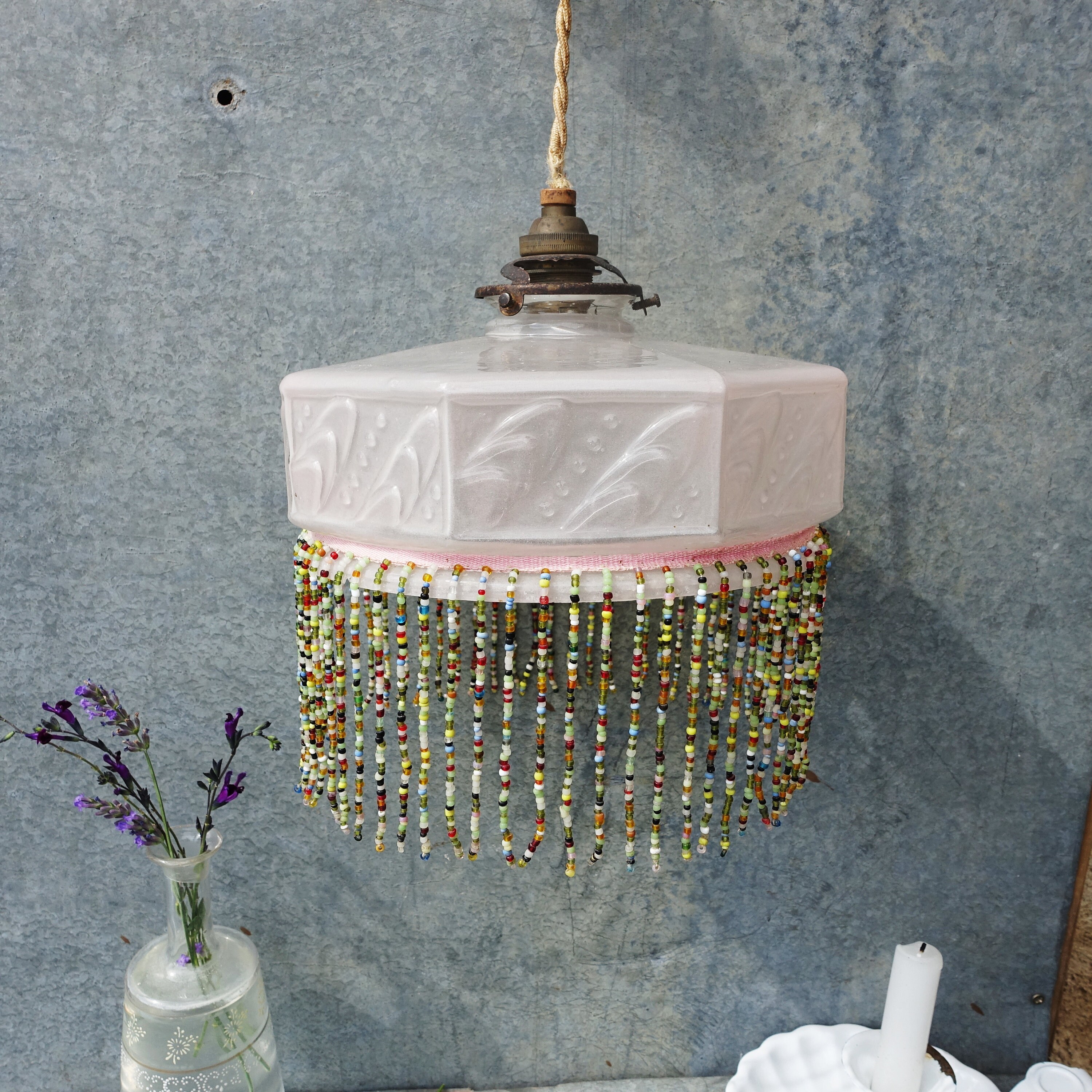Art Déco Français Abat-Jour