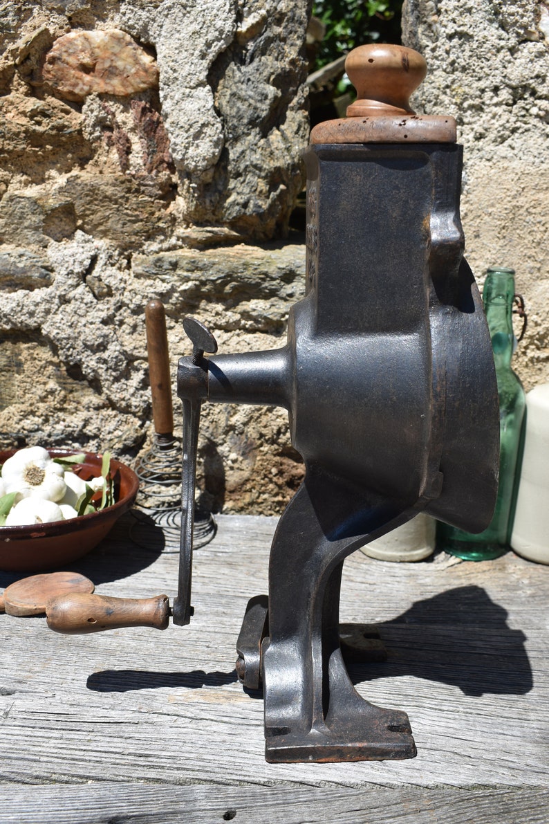 Antique French Cheese Grater Rare Restaurant Sized Cast Iron Etsy