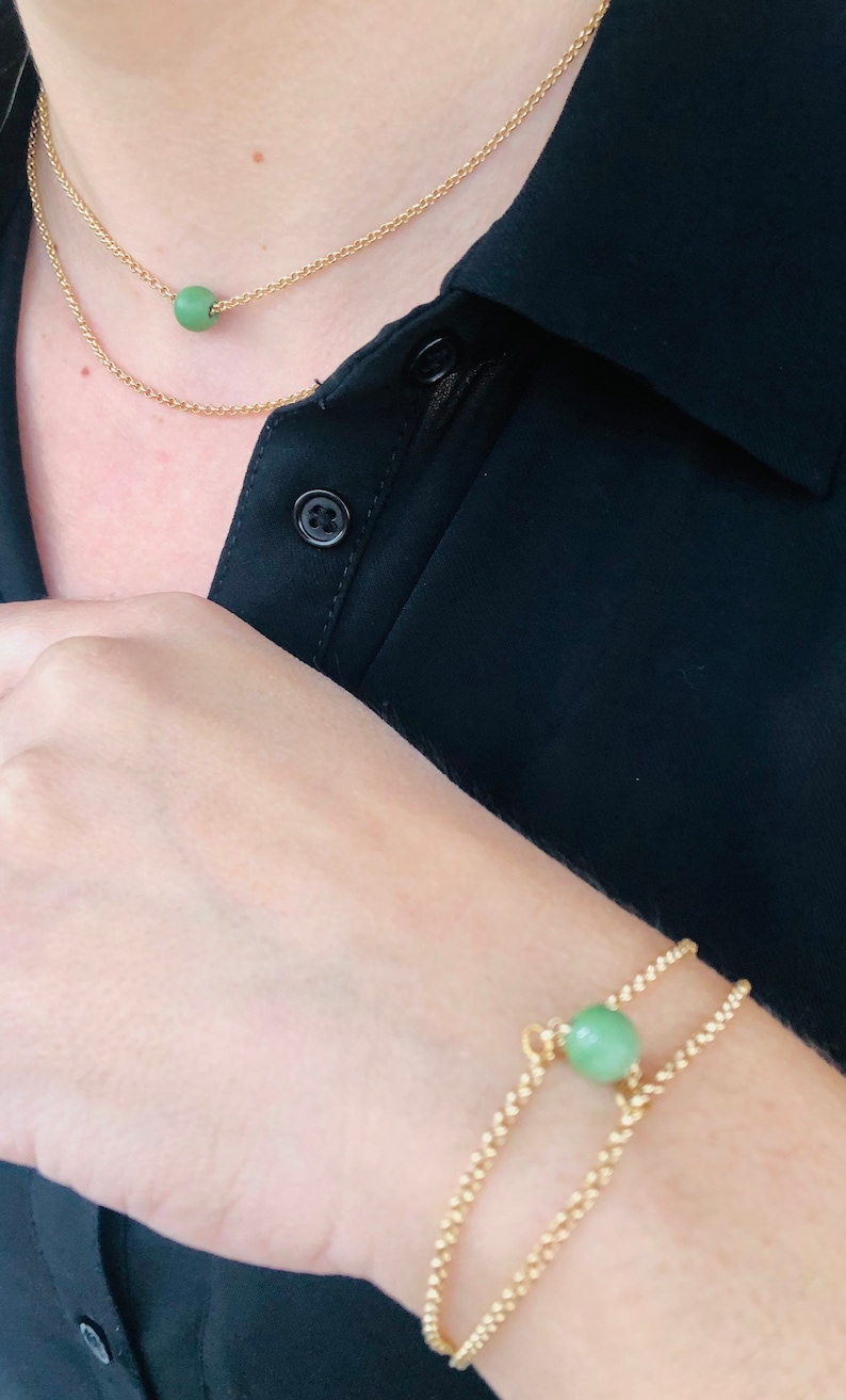 womens bracelet and necklace set