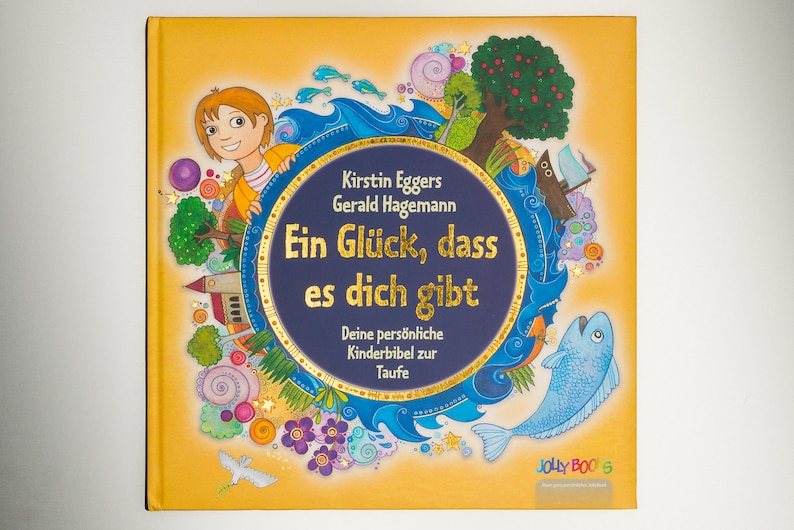 Personalisierte Kinderbibel zur Taufe, Taufbibel, Geschenk zur Taufe Bild 1