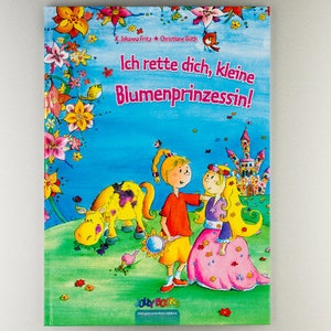 Personalisiertes Buch Blumenprinzessin Bild 1