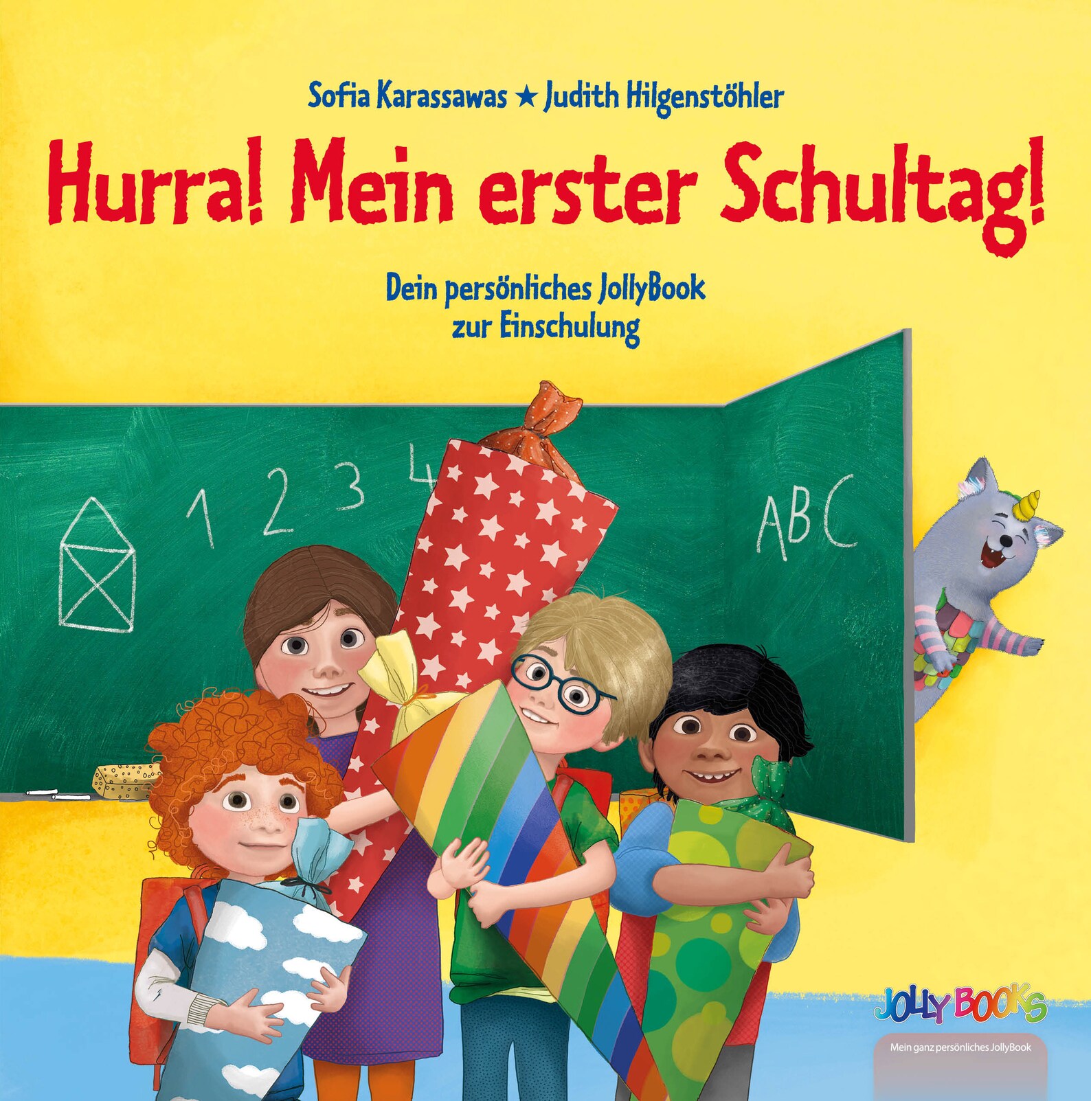 Personalisiertes Buch Hurra Mein erster Schultag - Etsy Italia