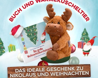 Bundle Weihnachtsdurcheinander + Wärmekuscheltier Elch von Welliebellies®
