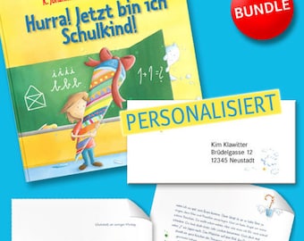 Personalisiertes Buch "Schulkind" + 4 Briefe