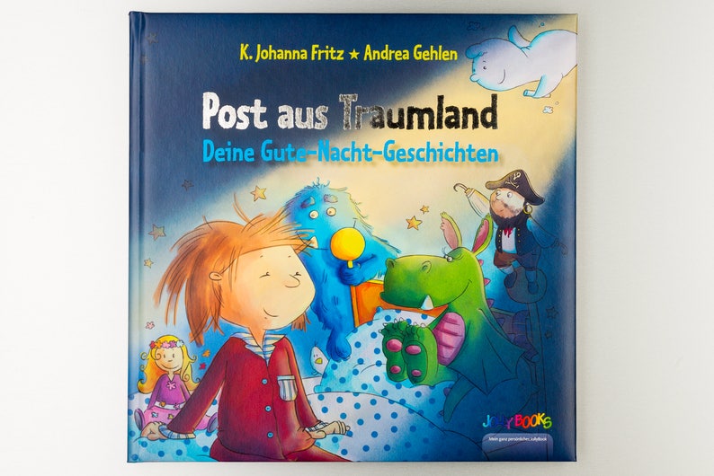 Personalisierte Gute-Nacht-Geschichten: Post aus Traumland, Geschenk zur Geburt Bild 1