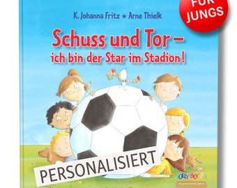 Personalisiertes Buch „Schuss und Tor " Für Jungen