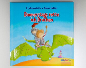 PersonalisiertesBuch Donnerstags rette ich Drachen