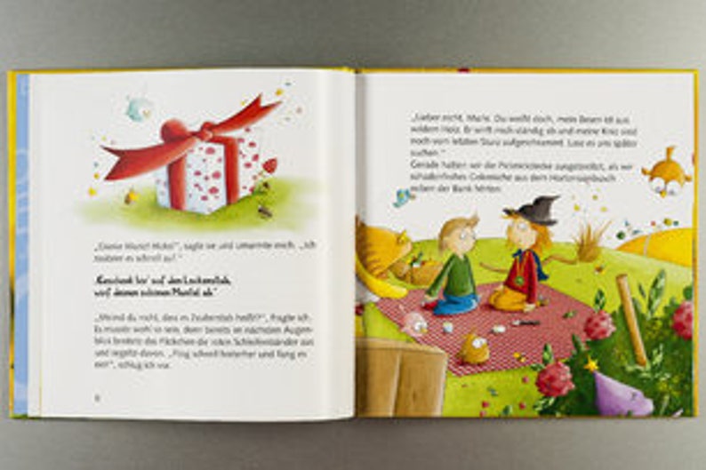 Personalisiertes Kinderbuch Der verflixte Zauberbann und vier Briefe Bild 5