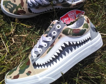 vans x bape prix