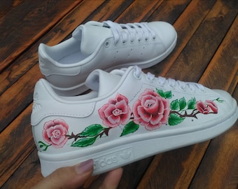 stan smith shoes rose gold