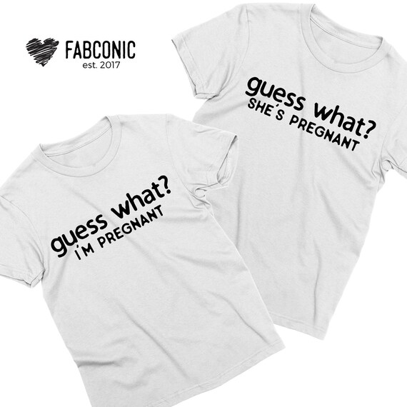 guess what pregnancy t shirt