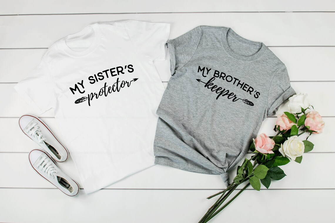 Brother and Sister Shirts Matching Brother Sister Shirt My Etsy