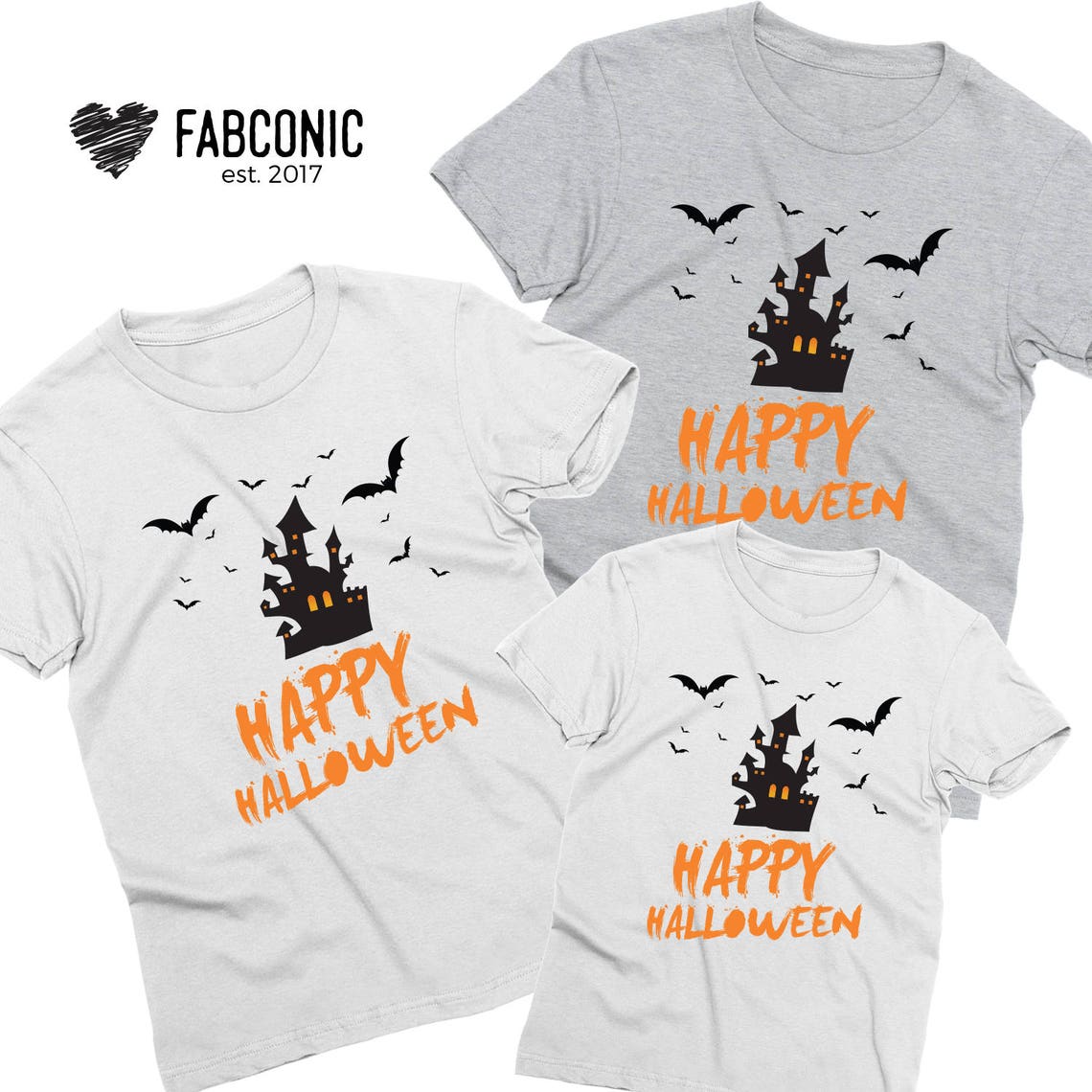 Halloween Family Shirts Family Halloween Shirts Happy Etsy
